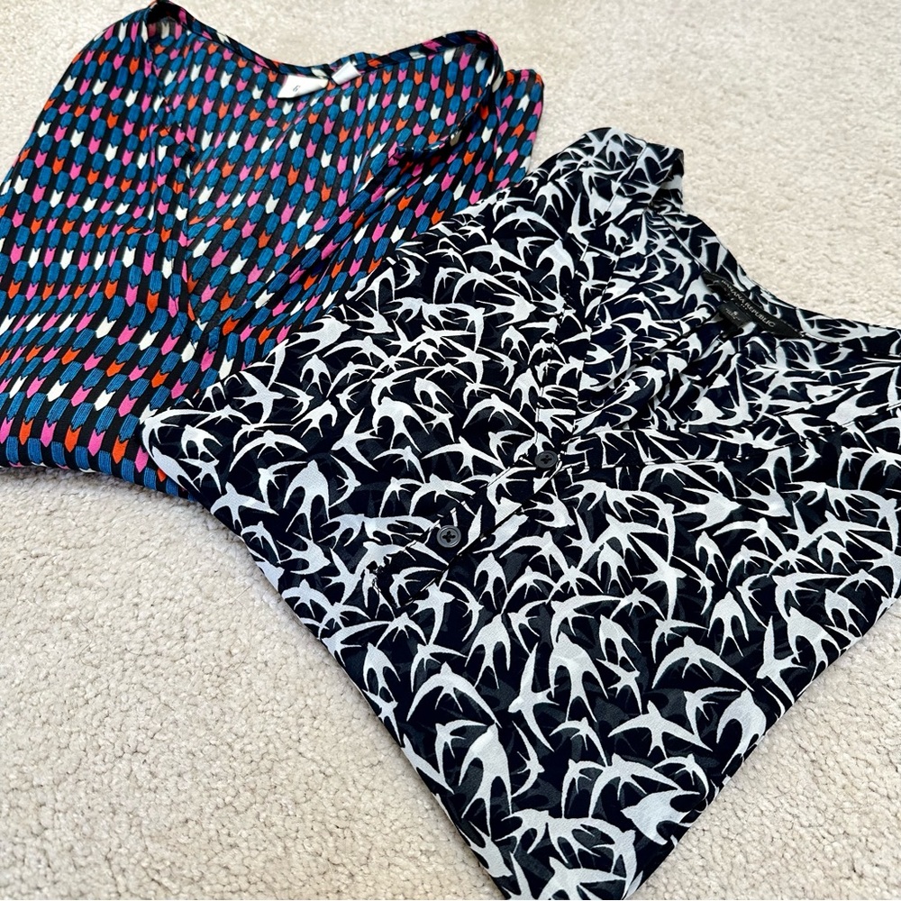 2 for 1! Beautiful Patterned Tops ✨